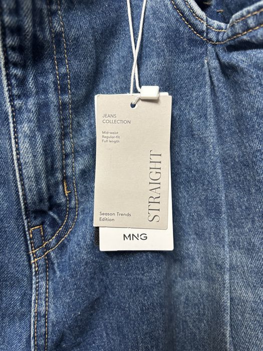 Jeans Straight Bell Mango Tamanho 44 Novas