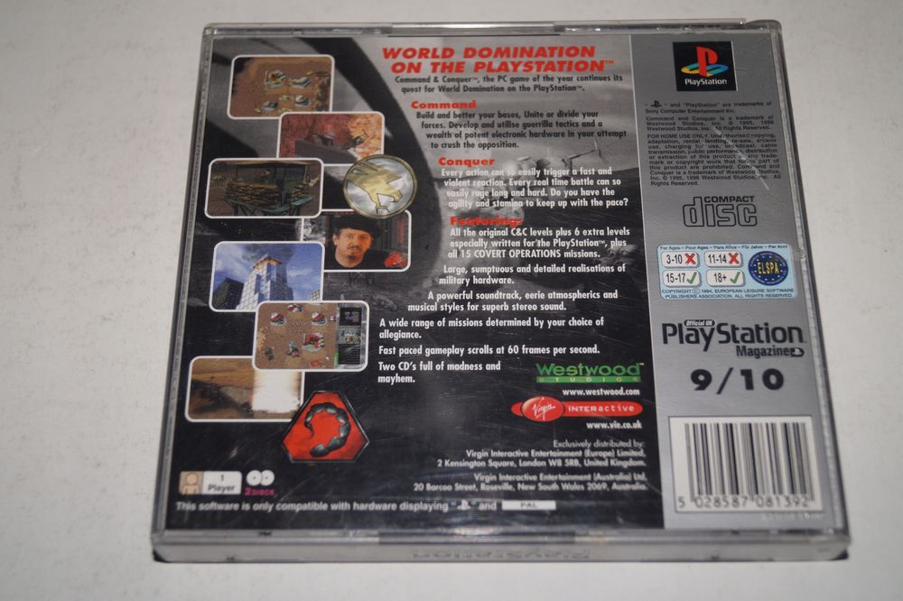 Gra Command & Conquer [Eng] Ps1 (Psx)