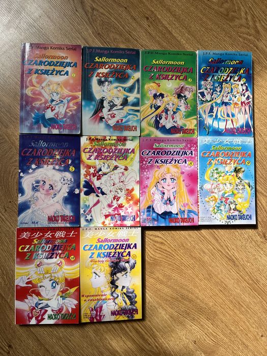 Sailor Moon 1-5, 7-11