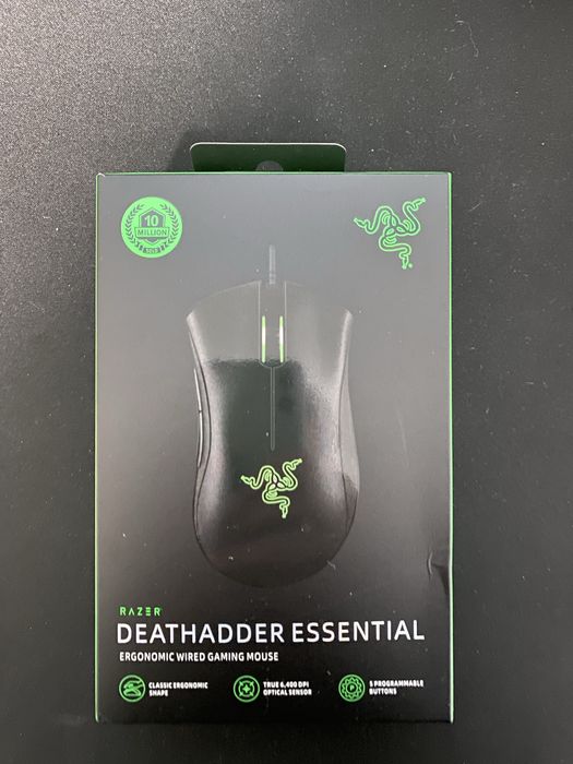 Мишка ігрова Razer DeathAdder Essential - чорна в наявності