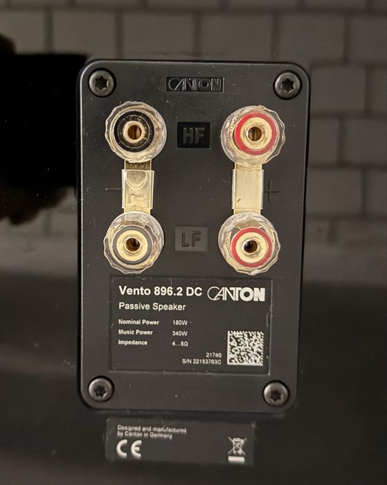 Canton Vento 896.2 DC - 2 Generacja - nowa technologia ceramika i tytan - gwarancja producenta do 03/2030 roku