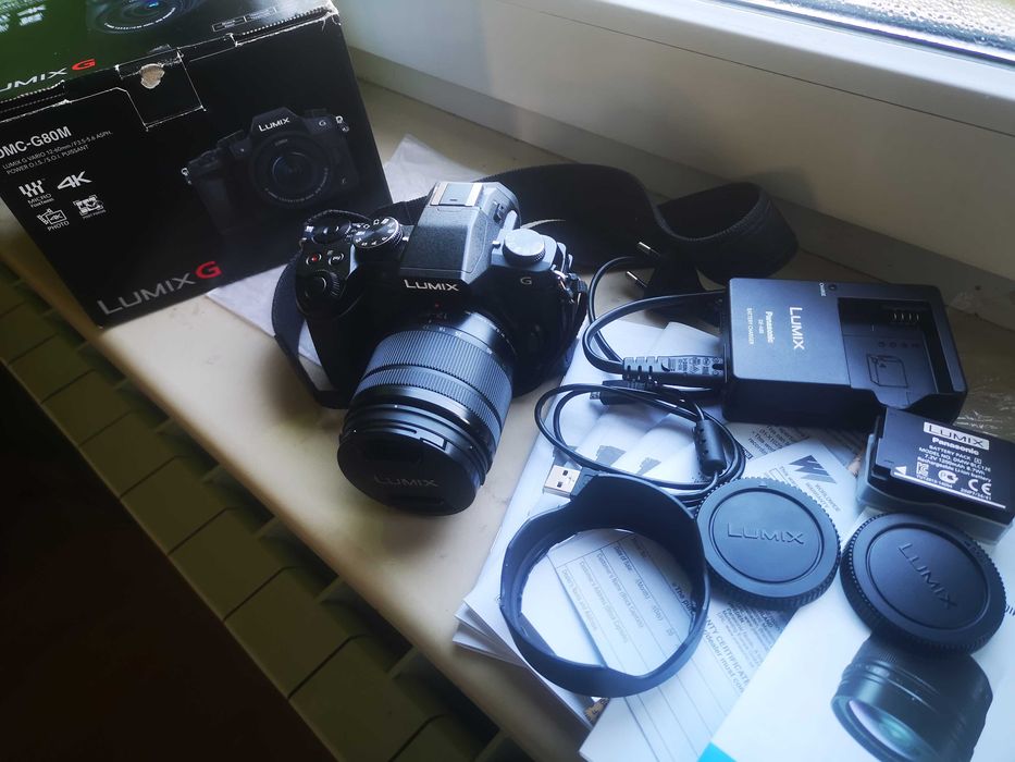 Panasonic DMC-G80M Lumix bezlusterkowy aparat cyfrowy + obiektyw