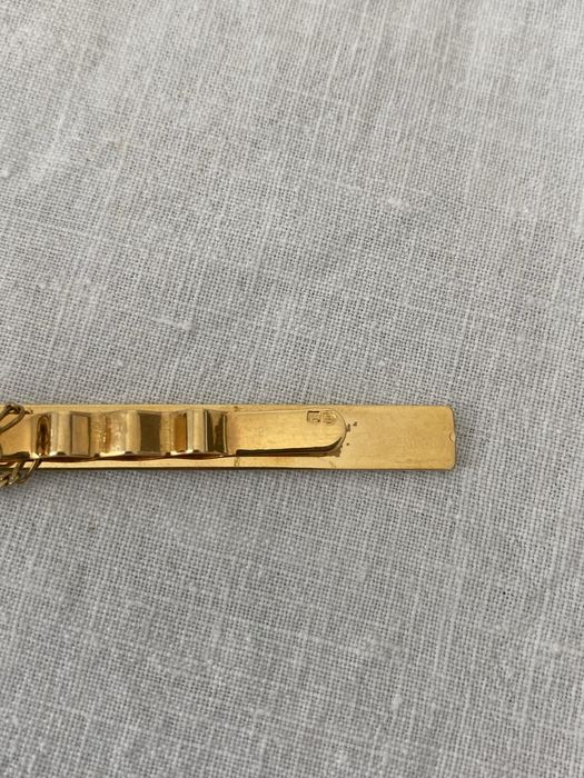 Alfinete Mola de Gravata em Ouro Maciço 19,2k - Machado Joalheiro (7g)