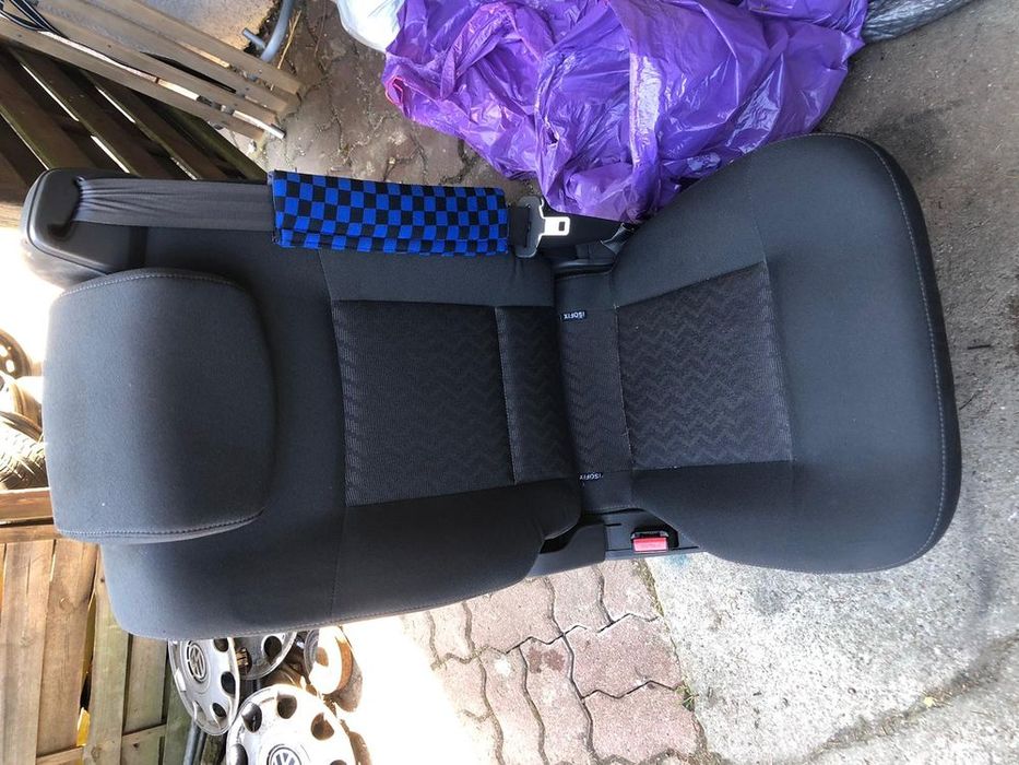 renault espace iv 4 kamper fotel pasażera 2 i 3 rząd czarne lift