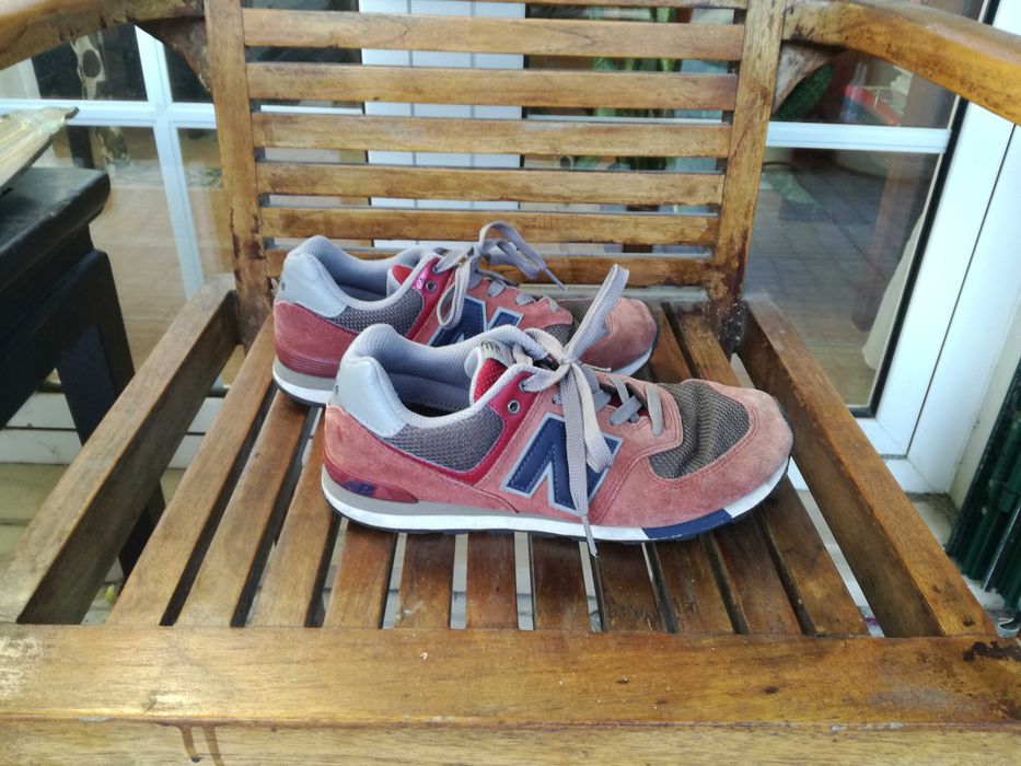 Tênis sapatilhas com atacadores New Balance NB