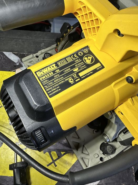 Пила дискова занурювальна мережева DeWALT DWS520 погружна пила: 11 600 ...