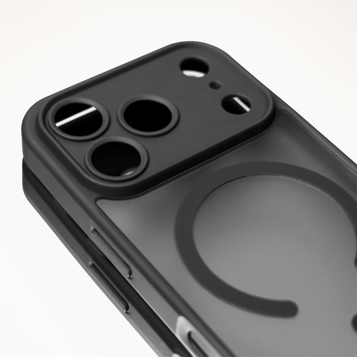 Nakładka Mag Matt do Samsung Galaxy S26 Plus czarna camera protection