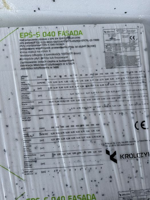 Styropian 15 cm gruby