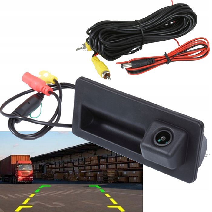 Dedykowana Kamera Cofania Vw Volkswagen Skoda Audi W Klamce Bagażnika