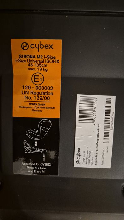 Cybex - Zestaw 2 fotelików z bazą, aż do około 4 lat