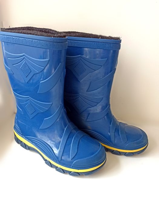 Сапоги резиновые утеплённые 31 размер