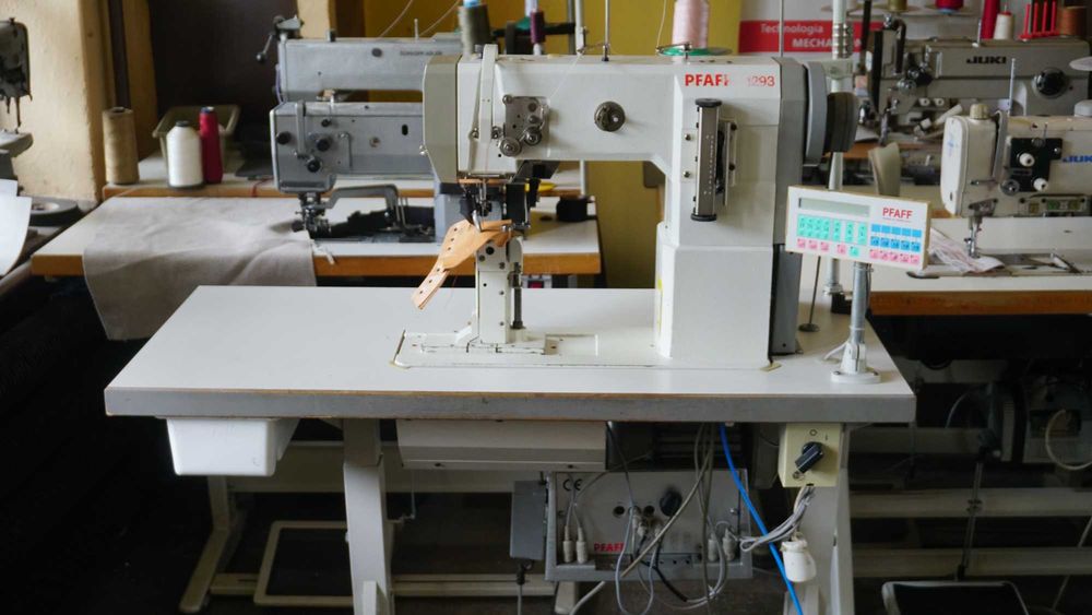 Pfaff 1293 Słupowa Rolka Automat  Silnik 230V
