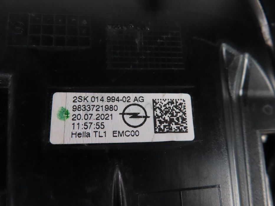 Farolim Direito/Trás Usado / Original Opel Mokka Ii 9833721980