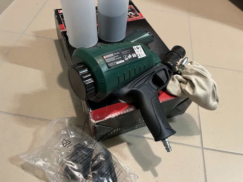 Pistolet do piaskowania
