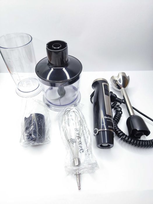 Blender reczny Gziselect 800W 4w1 mikser rozdrabniacz.