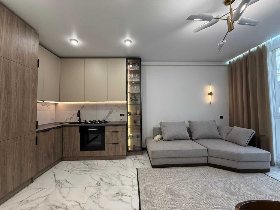 Продаж 1км квартира з ремонтом і меблями ЖК Auroom Spark