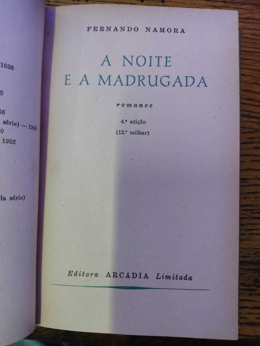 Livros Fernando Namora Arcadia