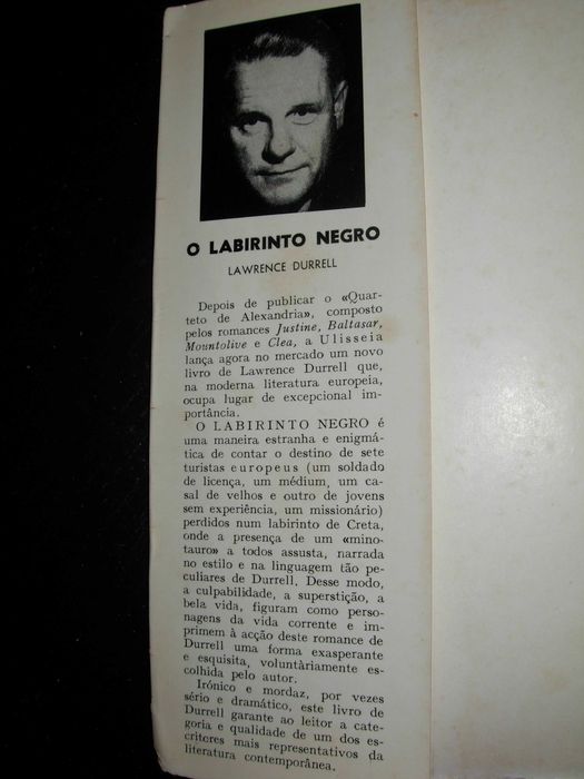 O Labirinto Negro - Lawrence Durrell