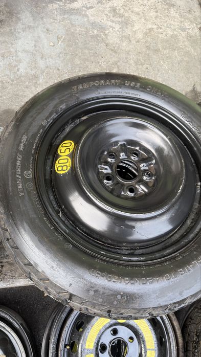докатка, запаска 5/114,3/17 тойота,мітсубісі,хонда,кіа,хюндай, Mazda, Nissan