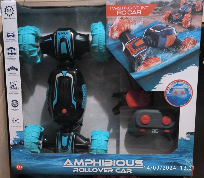 NOVOS! Amphibious rollover RC Car , comando por gestos
