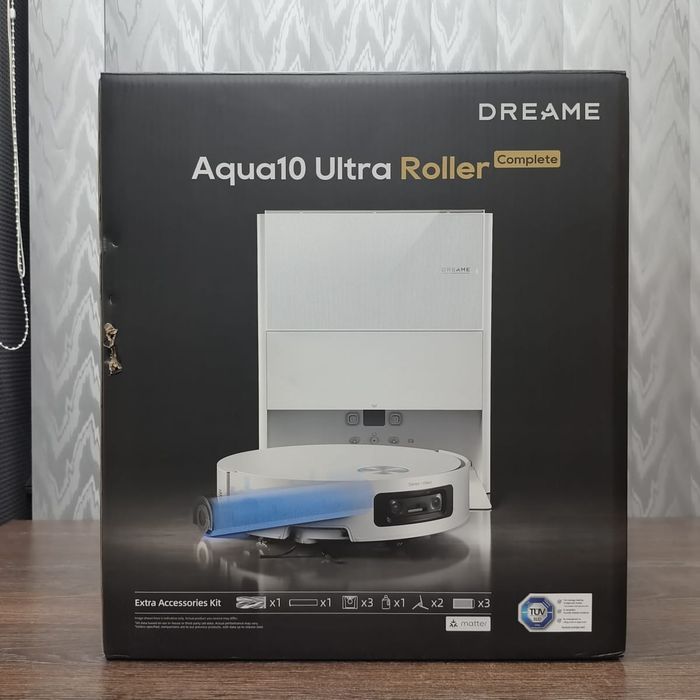 Робот-пылесос моющий Dreame Aqua 10 Ultra Roller Complete White -- Уце