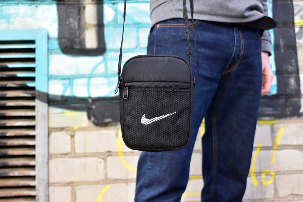 Барсетка Nike чоловіча через плече Oxford 1000D - 3 відділення