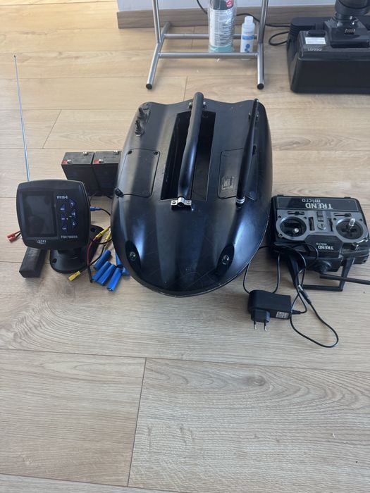 Lodka zanetowa echosonda