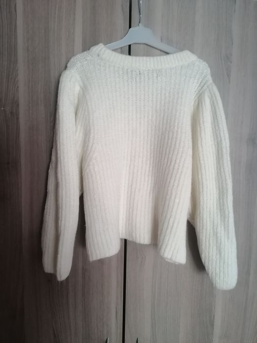 Kremowy krótki sweter Brave Soul XS