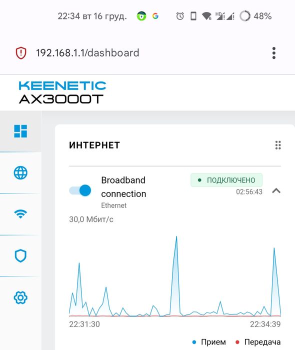 Xiaomi AX3000T rom 256/ram 512, Keenetic OS