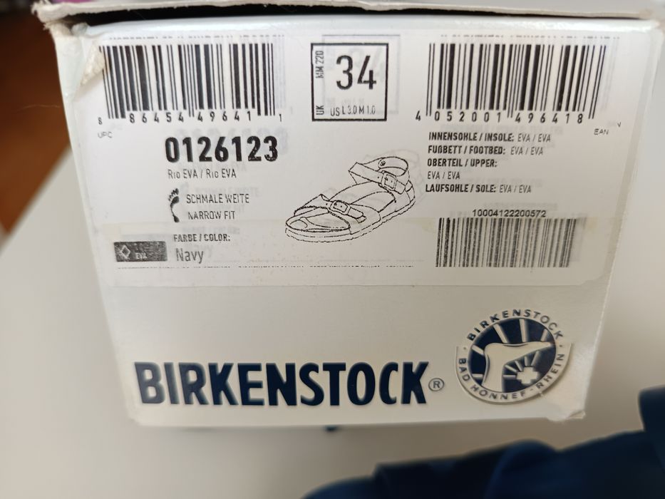 Birkenstock - Rio EVA - Azul Marinho - tam 34