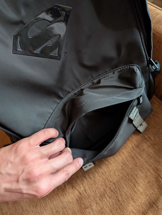 Plecak Superman czarny