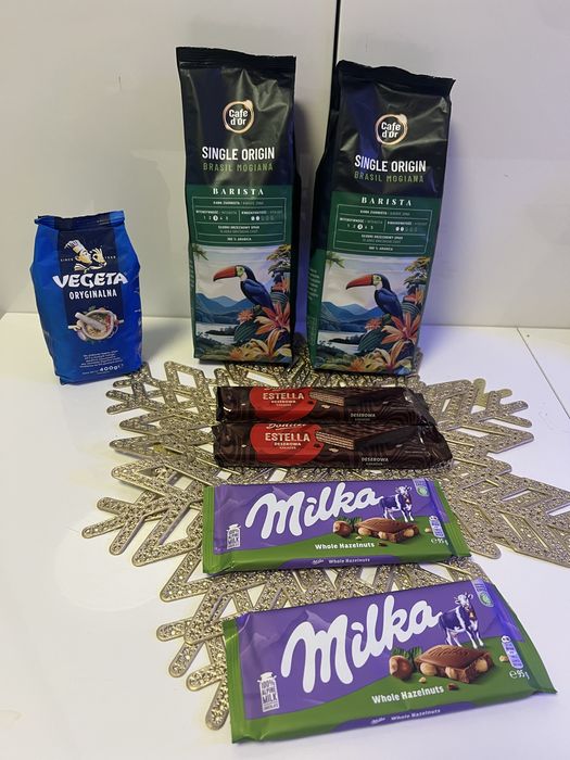 Kawa Ziarnista Cafe D’or Single Orginal 1 Kg+Gratisy to co na zdjeciu