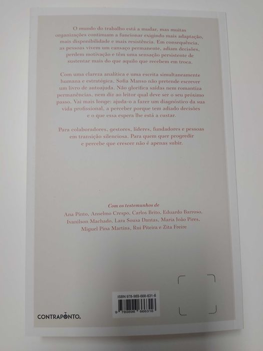 O teu próximo passo. Sofia Manso