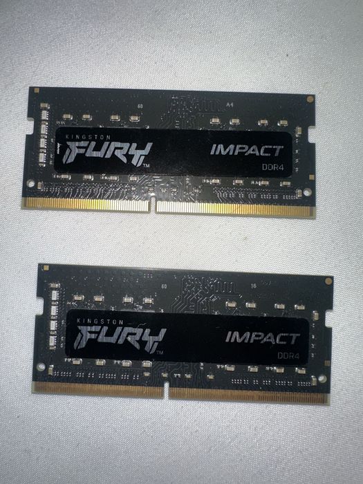 Kingston Fury Impact 32GB (2x16GB) DDR4 3200MHz SO-DIMM – Portátil