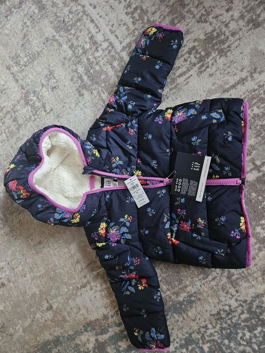 Курточка GAP 2 роки 92см синя в квіти
