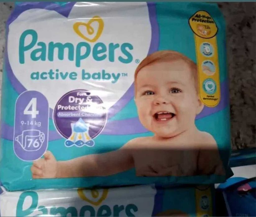 Pieluszki pampers 4 152szt.