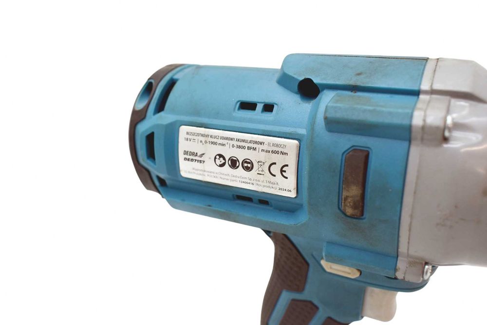 Klucz udarowy Dedra 7157 + akumulator 5Ah