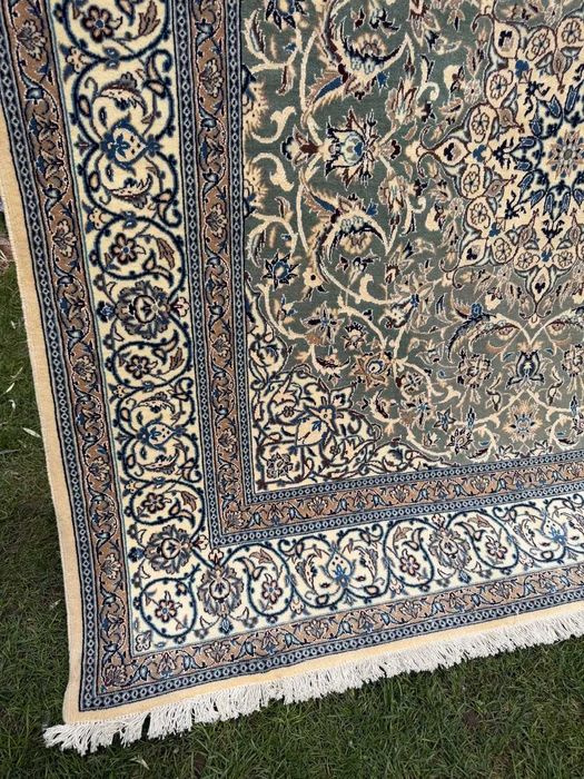 Nowy Dywan Perski Kaszmirowy + Jedwab Iran Nain 200x200 sklep 30 tyś