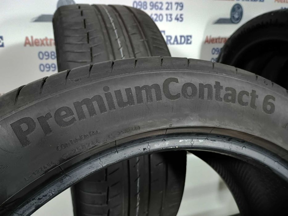 2 шт. 235/45 R18 Continental PremiumContact 6 літні шини вживані,