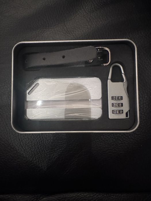 Zestaw do zabezpieczenia bagazu walizki plecaka 3 elementy