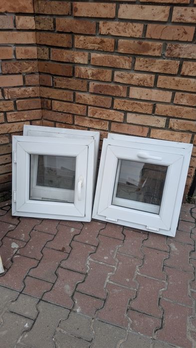 KR HAUS okno 54x54 białe 4 sztuki używane okna drzwi POZNAŃ