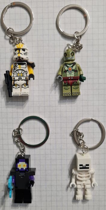 Ludziki lego breloczki różne
