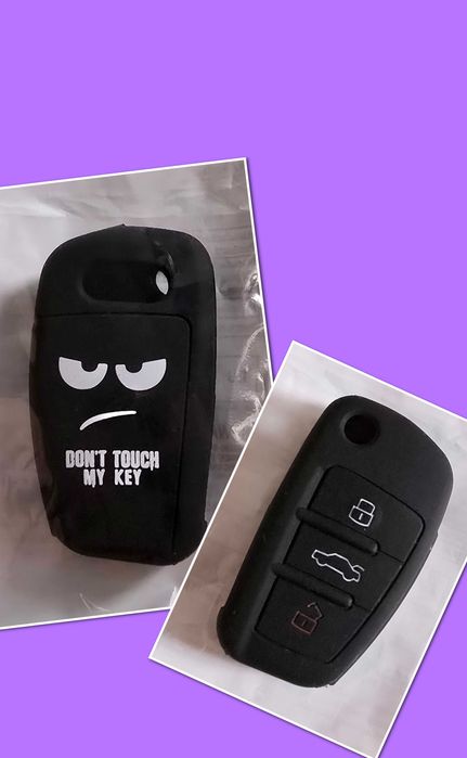 Силіконовий чохол для авто ключів для Audi A1 S1 A3 S3 A4 A6 Q3 Q7