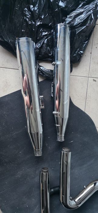 Układ wydechowy Softail fat boy 114