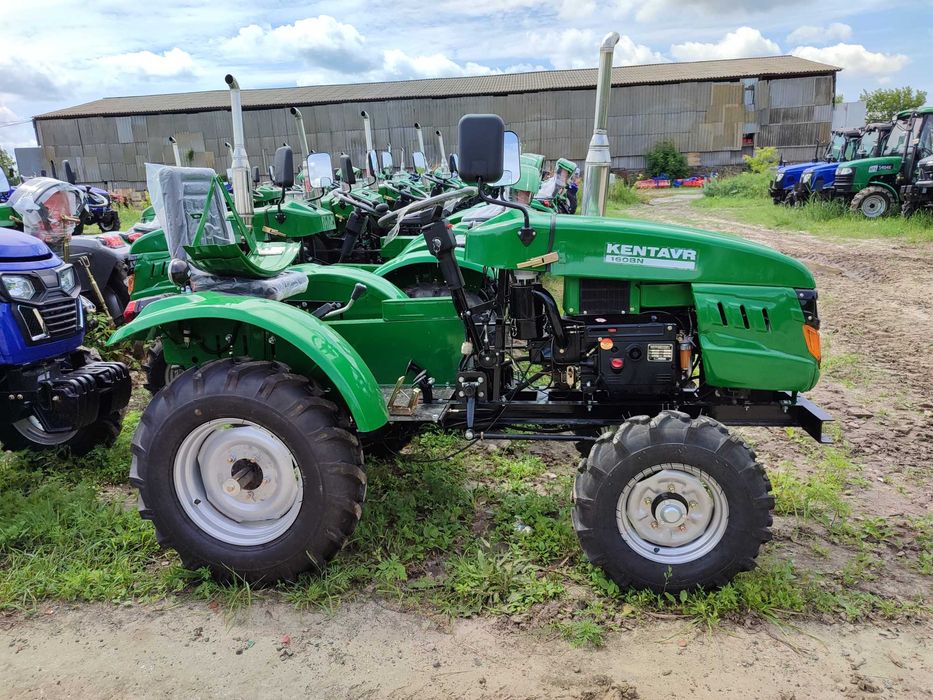 Трактор Кентавр 160ВН с фрезой и плужком Гарантия 2 года