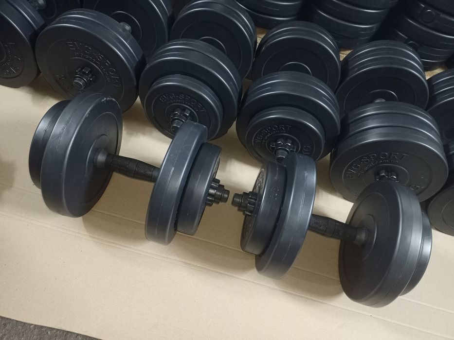 Гантели наборные по 8 кг , 10 кг , 12.5 кг , 15 кг , 17.5 кг , 20 кг р