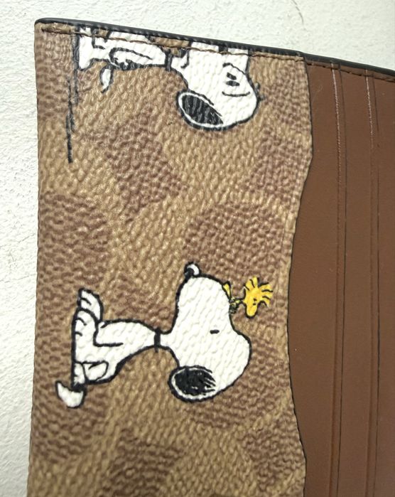 Coach x Peanuts Porta Cartões