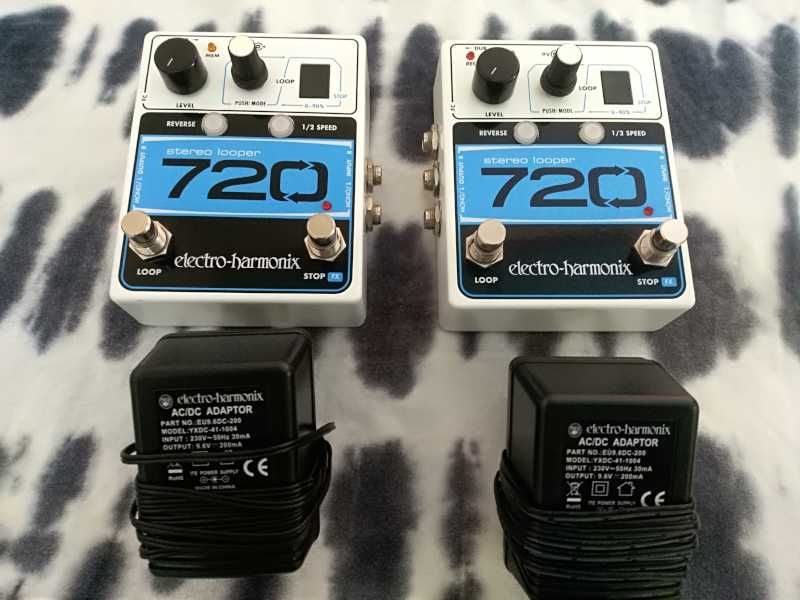 PACK 2x EHX 720 Stereo Looper (Preço Total pelos DOIS: 140€)