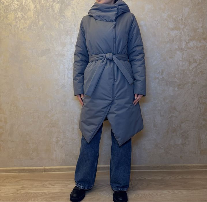 Пуховик зимовий Ctrl, сірий (S)