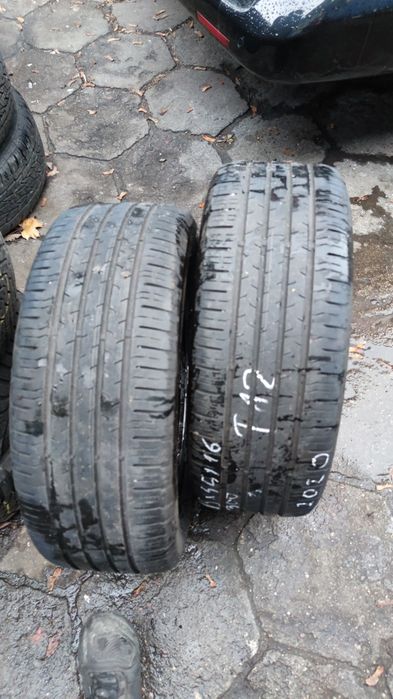 opony lato 215x55x16 CONTINENTAL 2szt 300zl 2020r